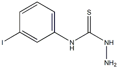 3-amino-1-(3-iodophenyl)thiourea Struktur