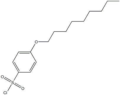 4-(nonyloxy)benzene-1-sulfonyl chloride Struktur