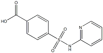 4-(pyridin-2-ylsulfamoyl)benzoic acid Struktur