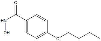 4-butoxy-N-hydroxybenzamide Struktur