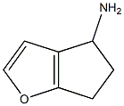 4H,5H,6H-cyclopenta[b]furan-4-amine Struktur