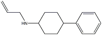 4-phenyl-N-(prop-2-en-1-yl)cyclohexan-1-amine Struktur