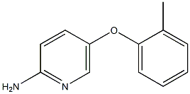 5-(2-methylphenoxy)pyridin-2-amine Struktur