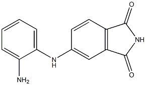 5-[(2-aminophenyl)amino]-2,3-dihydro-1H-isoindole-1,3-dione Struktur