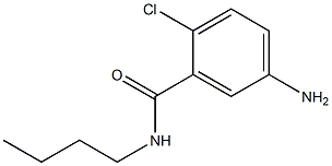 5-amino-N-butyl-2-chlorobenzamide Struktur