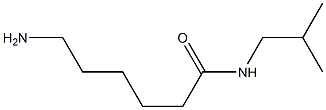 6-amino-N-isobutylhexanamide Struktur