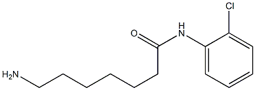 7-amino-N-(2-chlorophenyl)heptanamide Struktur