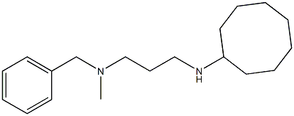 benzyl[3-(cyclooctylamino)propyl]methylamine Struktur