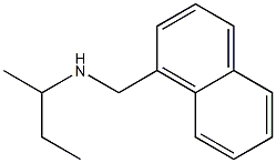 butan-2-yl(naphthalen-1-ylmethyl)amine Struktur