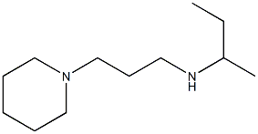 butan-2-yl[3-(piperidin-1-yl)propyl]amine Struktur