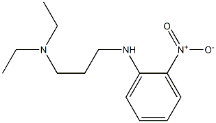 diethyl({3-[(2-nitrophenyl)amino]propyl})amine Struktur