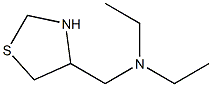 diethyl(1,3-thiazolidin-4-ylmethyl)amine Struktur