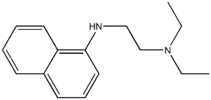 diethyl[2-(naphthalen-1-ylamino)ethyl]amine Struktur