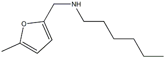 hexyl[(5-methylfuran-2-yl)methyl]amine Struktur