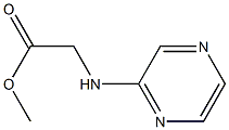 methyl 2-(pyrazin-2-ylamino)acetate Struktur