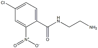 N-(2-aminoethyl)-4-chloro-2-nitrobenzamide Struktur