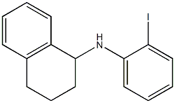 N-(2-iodophenyl)-1,2,3,4-tetrahydronaphthalen-1-amine Struktur