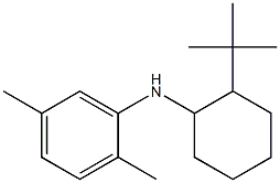 N-(2-tert-butylcyclohexyl)-2,5-dimethylaniline Struktur