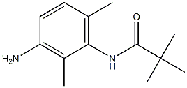 N-(3-amino-2,6-dimethylphenyl)-2,2-dimethylpropanamide Struktur