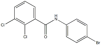 N-(4-bromophenyl)-2,3-dichlorobenzamide Struktur