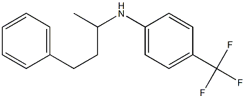 N-(4-phenylbutan-2-yl)-4-(trifluoromethyl)aniline Struktur