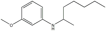 N-(heptan-2-yl)-3-methoxyaniline Struktur