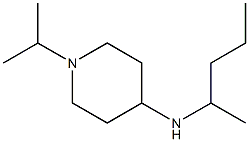 N-(pentan-2-yl)-1-(propan-2-yl)piperidin-4-amine Struktur