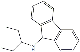 N-(pentan-3-yl)-9H-fluoren-9-amine Struktur