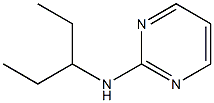 N-(pentan-3-yl)pyrimidin-2-amine Struktur