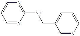 N-(pyridin-3-ylmethyl)pyrimidin-2-amine Struktur