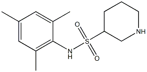 N-mesitylpiperidine-3-sulfonamide Struktur