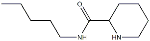 N-pentylpiperidine-2-carboxamide Struktur