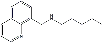 pentyl(quinolin-8-ylmethyl)amine Struktur