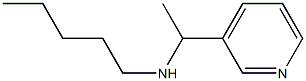 pentyl[1-(pyridin-3-yl)ethyl]amine Struktur