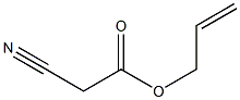 prop-2-en-1-yl 2-cyanoacetate Struktur