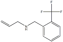 prop-2-en-1-yl({[2-(trifluoromethyl)phenyl]methyl})amine Struktur