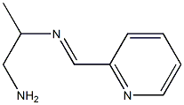 1,2-Propanediamine,  N2-(2-pyridinylmethylene)- Struktur