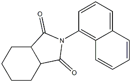 2-(1-naphthyl)hexahydro-1H-isoindole-1,3(2H)-dione Struktur