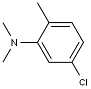 N-(5-chloro-2-methylphenyl)-N,N-dimethylamine Struktur