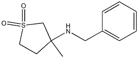 N-benzyl-3-methyltetrahydro-3-thiophenamine 1,1-dioxide Struktur