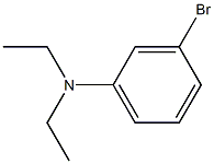 N-(3-bromophenyl)-N,N-diethylamine Struktur