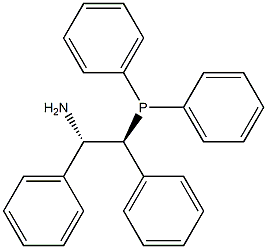 (1S,2S)-2-(Diphenylphosphino)-1,2-diphenylethylamine Struktur