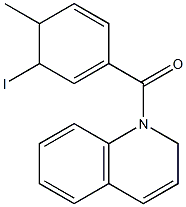 3,4-dihydro-1(2H)-quinolinyl(3-iodo-4-methylphenyl)methanone Struktur