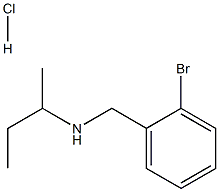 N-(2-bromobenzyl)-2-butanamine hydrochloride Struktur