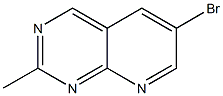 6-bromo-2-methylpyrido[2,3-d]pyrimidine Struktur