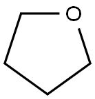 Tetrahydrofuran, Multisolvent GPC grade  ACS, stabilized with 250 ppm of 2,6-Di-tert-butyl-4-methylphenol (BHT) Struktur