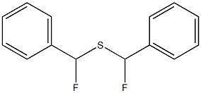 Phenylfluoromethyl sulfide Struktur