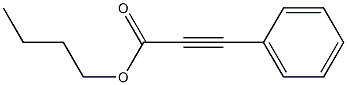 3-Phenylpropiolic acid butyl ester Struktur