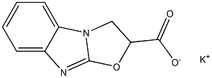 2,3-Dihydrooxazolo[3,2-a]benzimidazole-2-carboxylic acid potassium salt Struktur