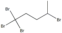 1,1,1,4-Tetrabromopentane Struktur